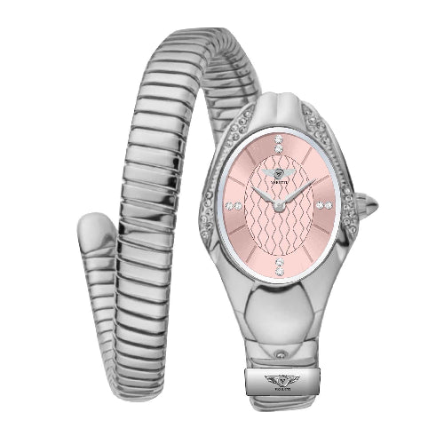 ساعة نسائية فاخرة - Verutti VR-1034-1 Serpente Rose