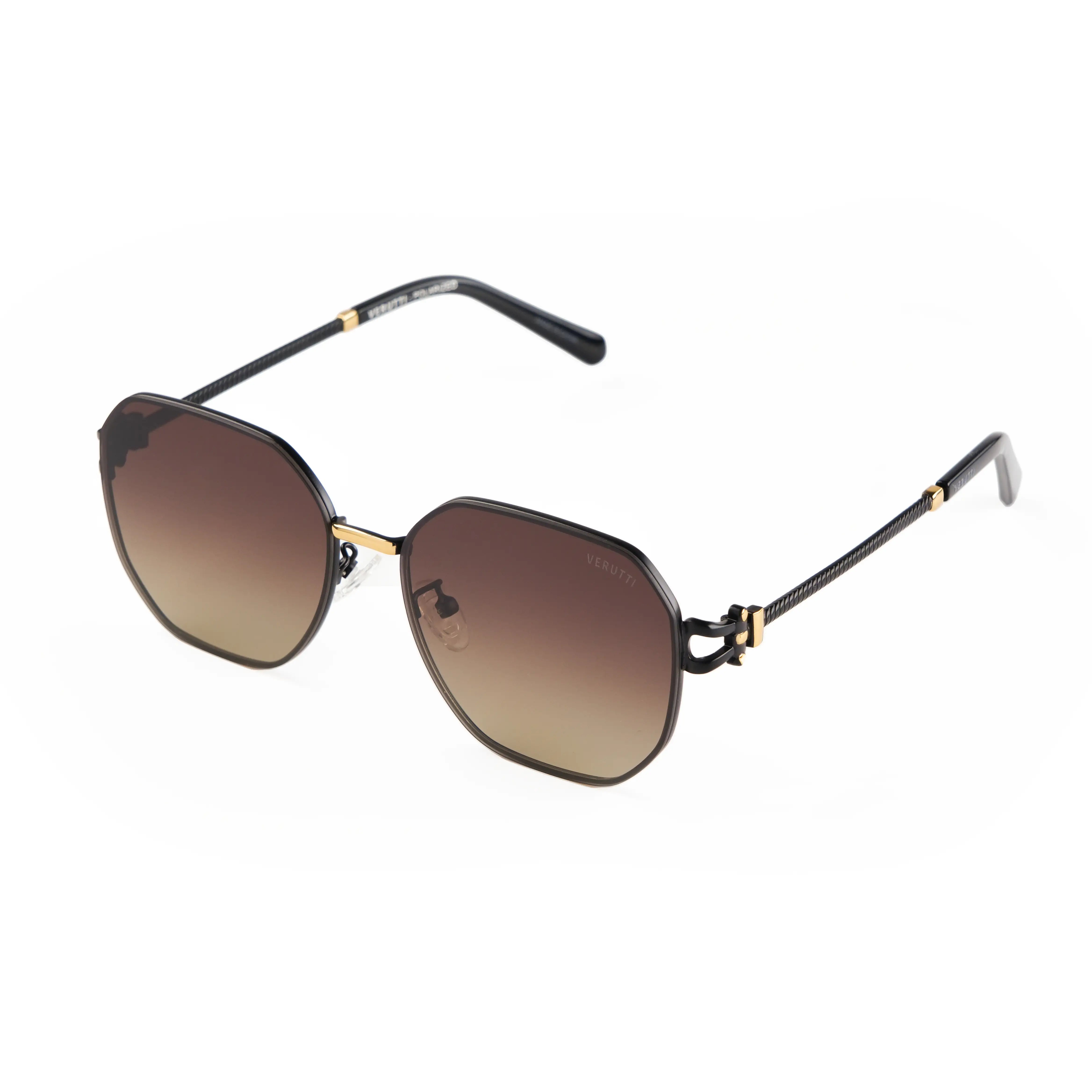 Unisex Luxury Sunglasses Verutti EH21009-C3 – Brown Gradient Lenses