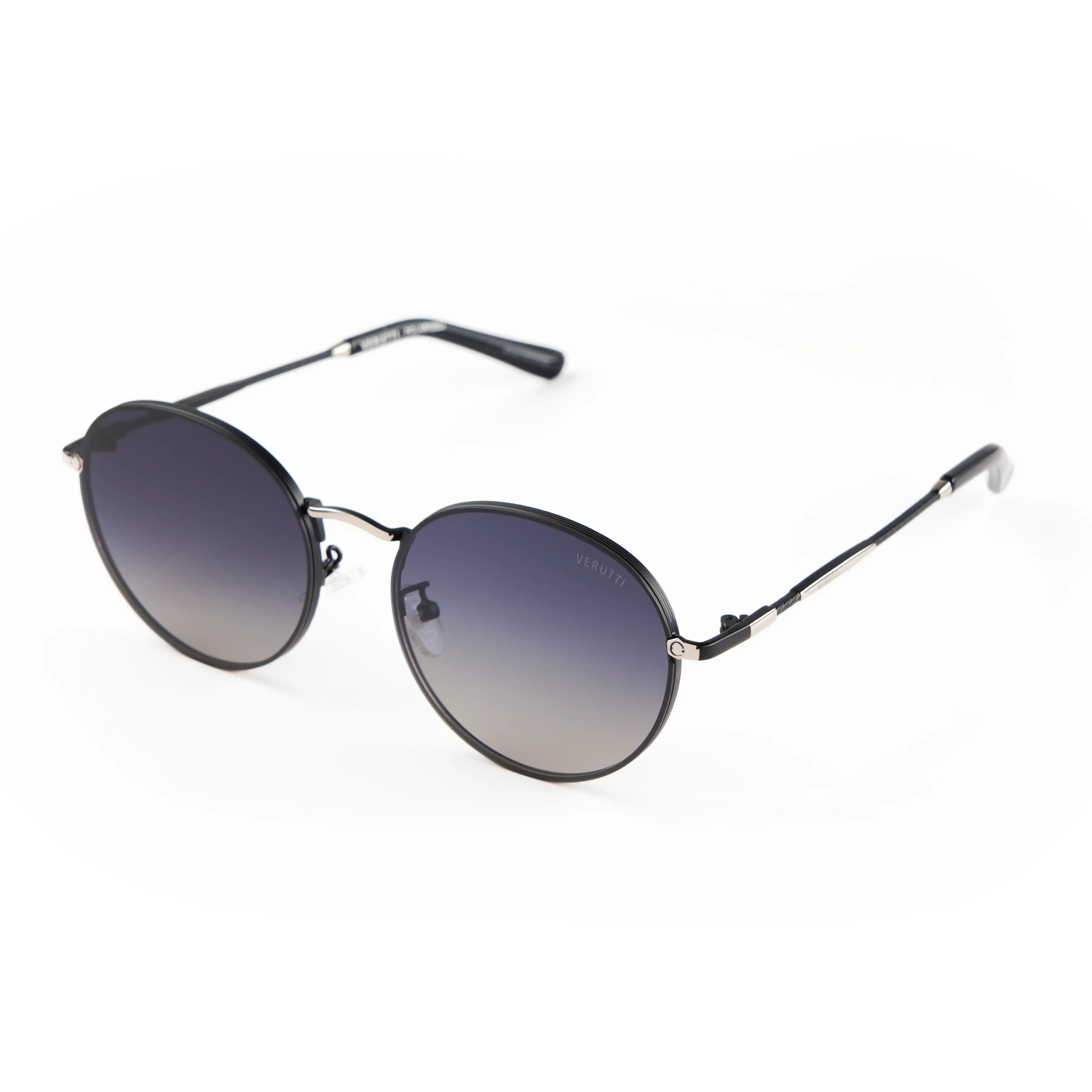 Women’s Luxury Sunglasses Verutti EH21017-C2 – Round Navy Gradient