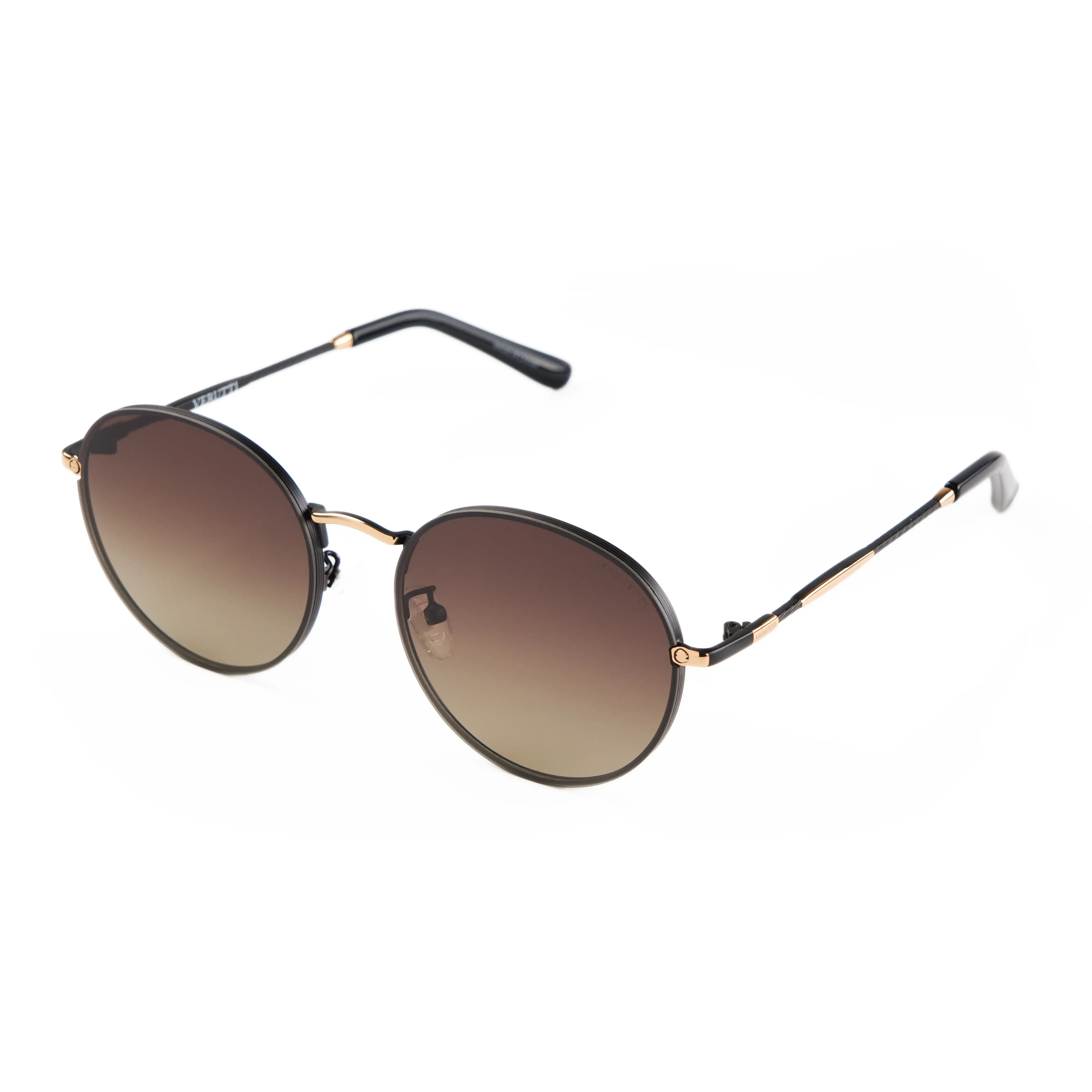 Women’s Luxury Sunglasses Verutti EH21017-C3 – Round Brown Gradient