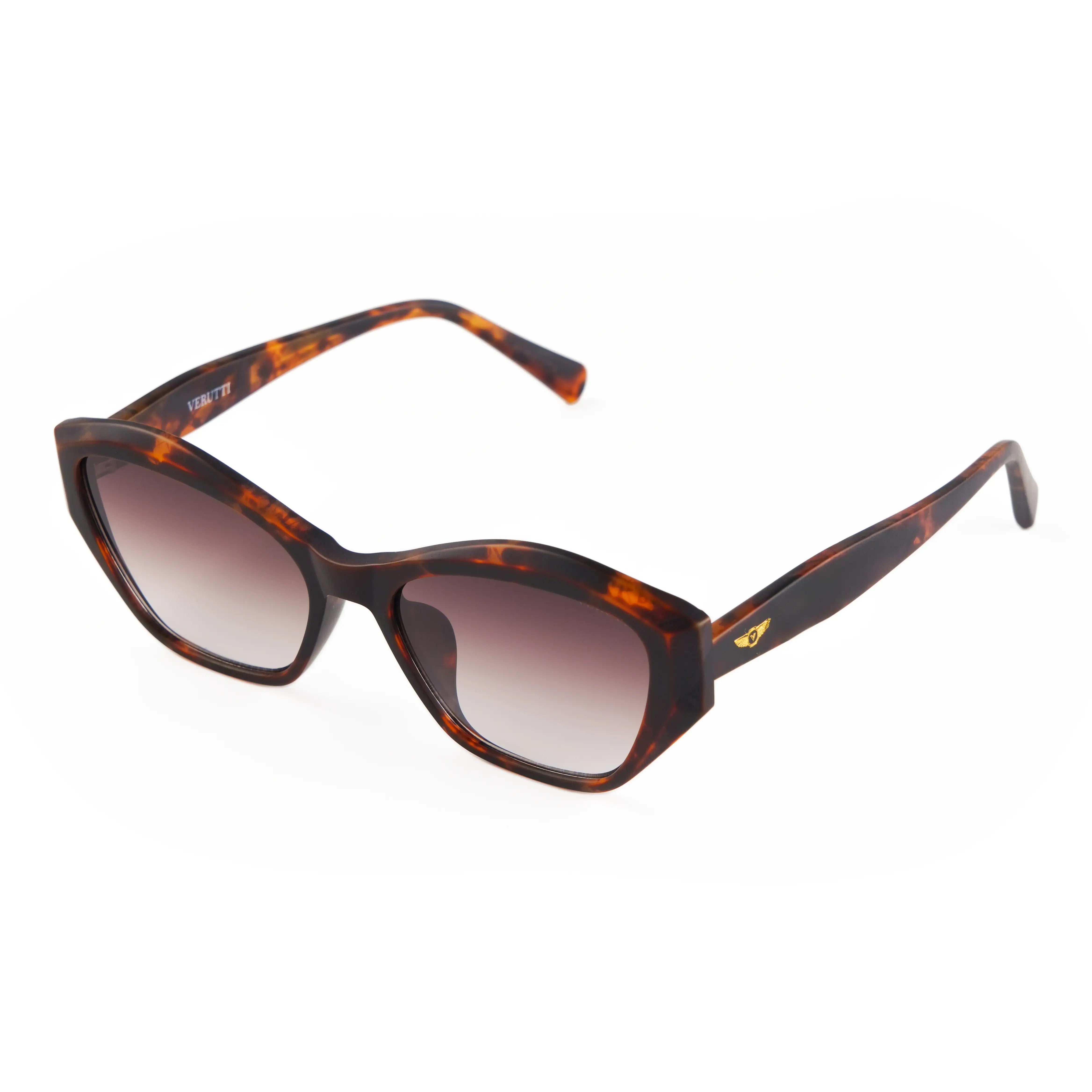 Women’s Luxury Sunglasses Verutti 9103-C2 – Brown Gradient Lenses