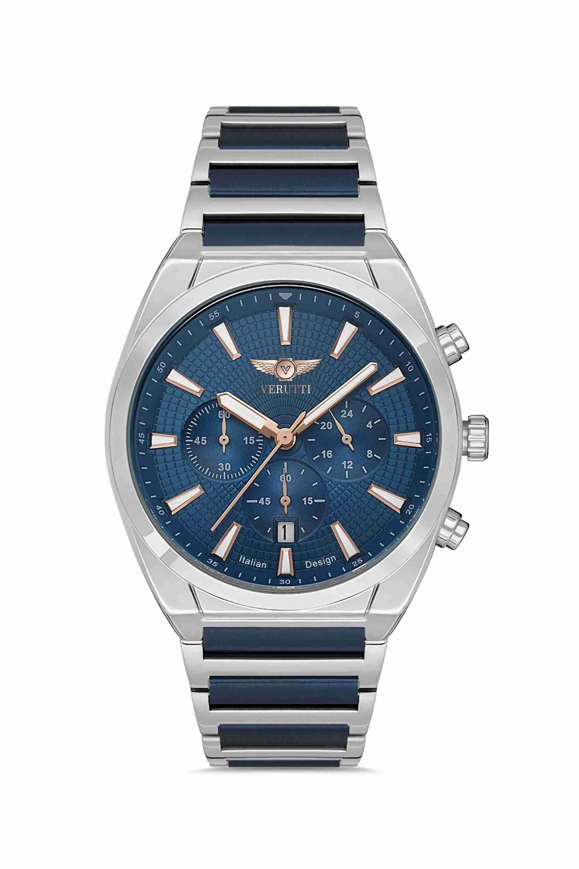 Men’s Luxury Watch – Verutti VR-1024-2 Navy Dial