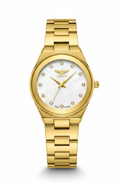 ساعة نسائية فاخرة Verutti VR-1027-2 – إصدار Clouded Sky