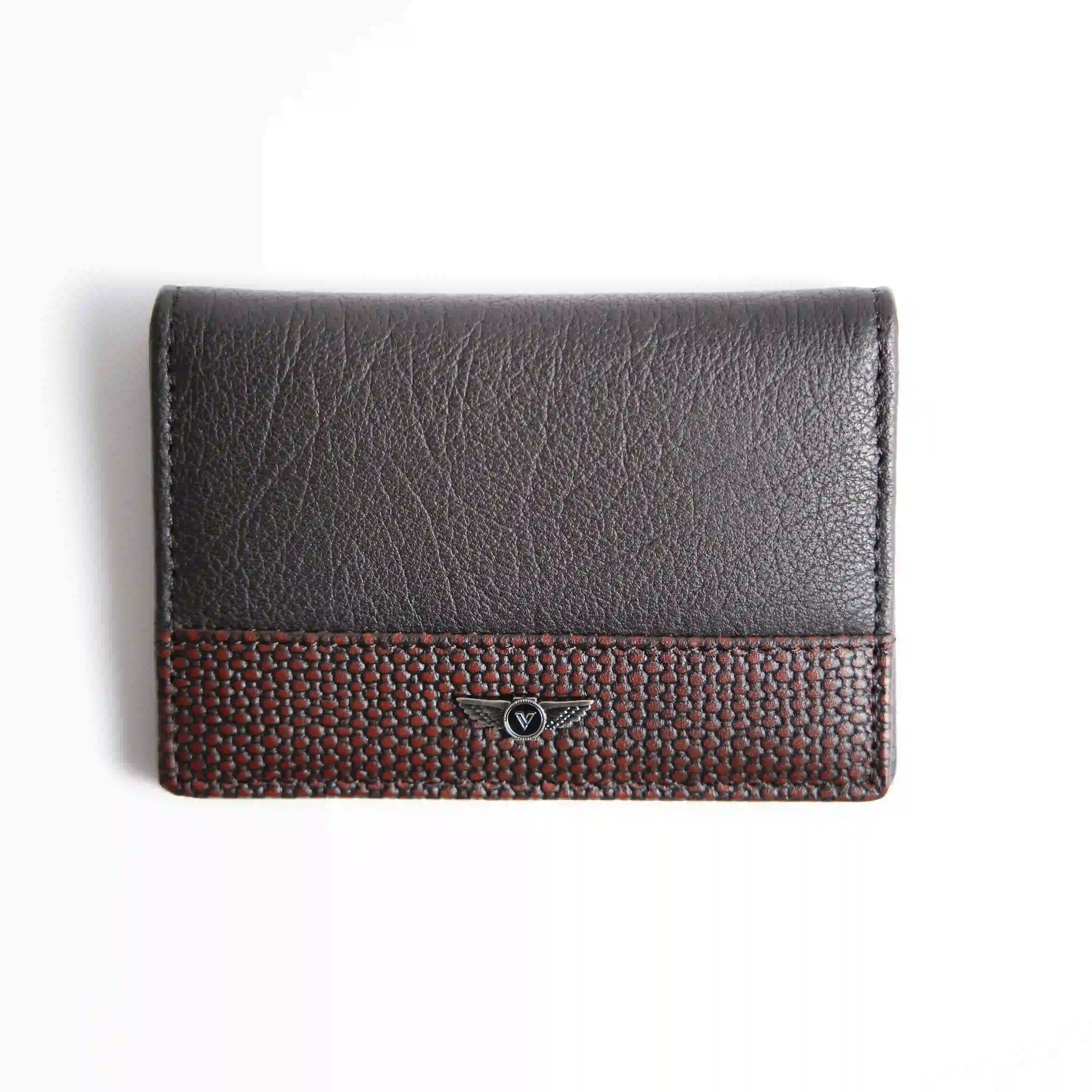 Verutti Men’s Leather Wallet in Brown Cowhide, Model VRW-5008-2