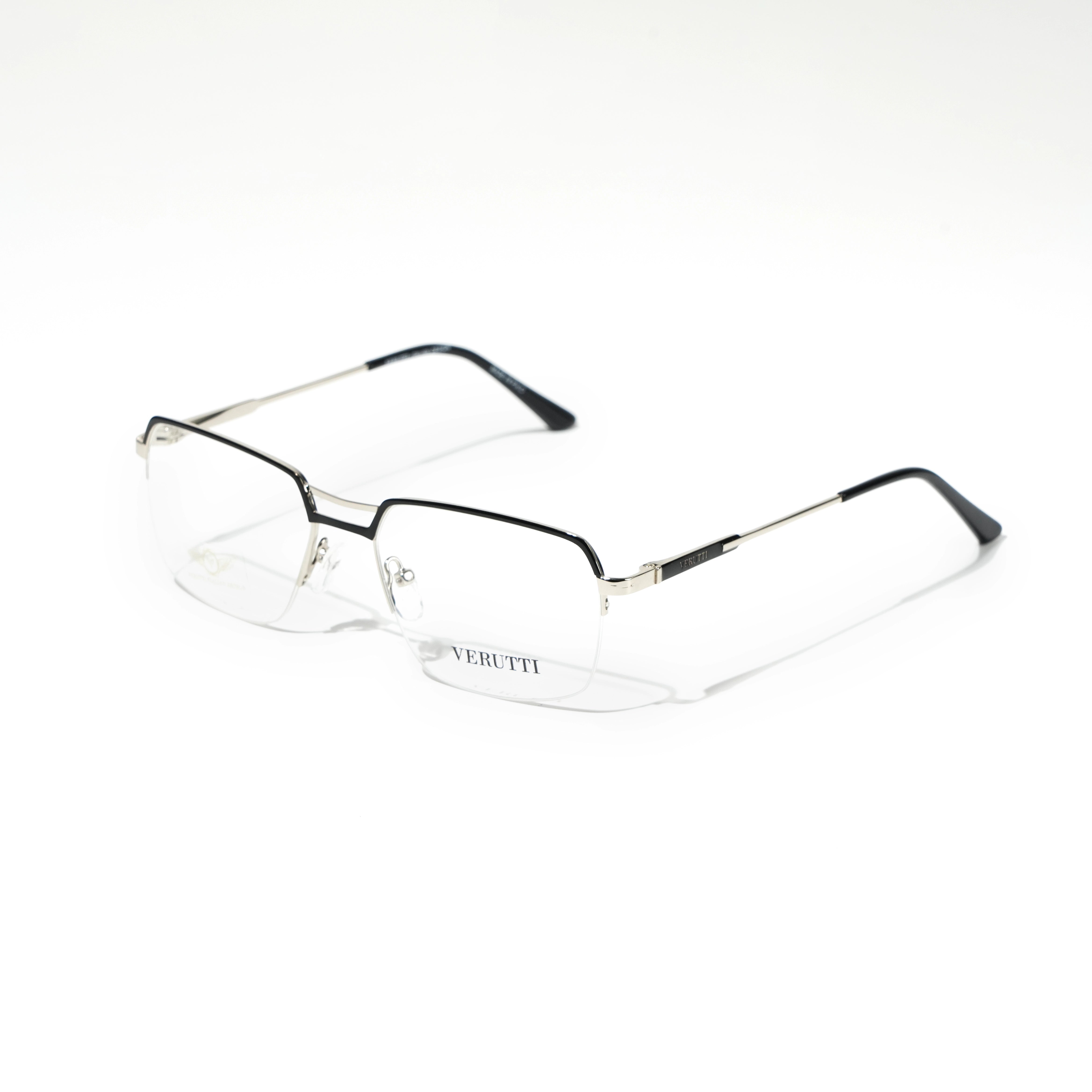 Gray optical frame by Italian Brand Verutti, Model 0504
