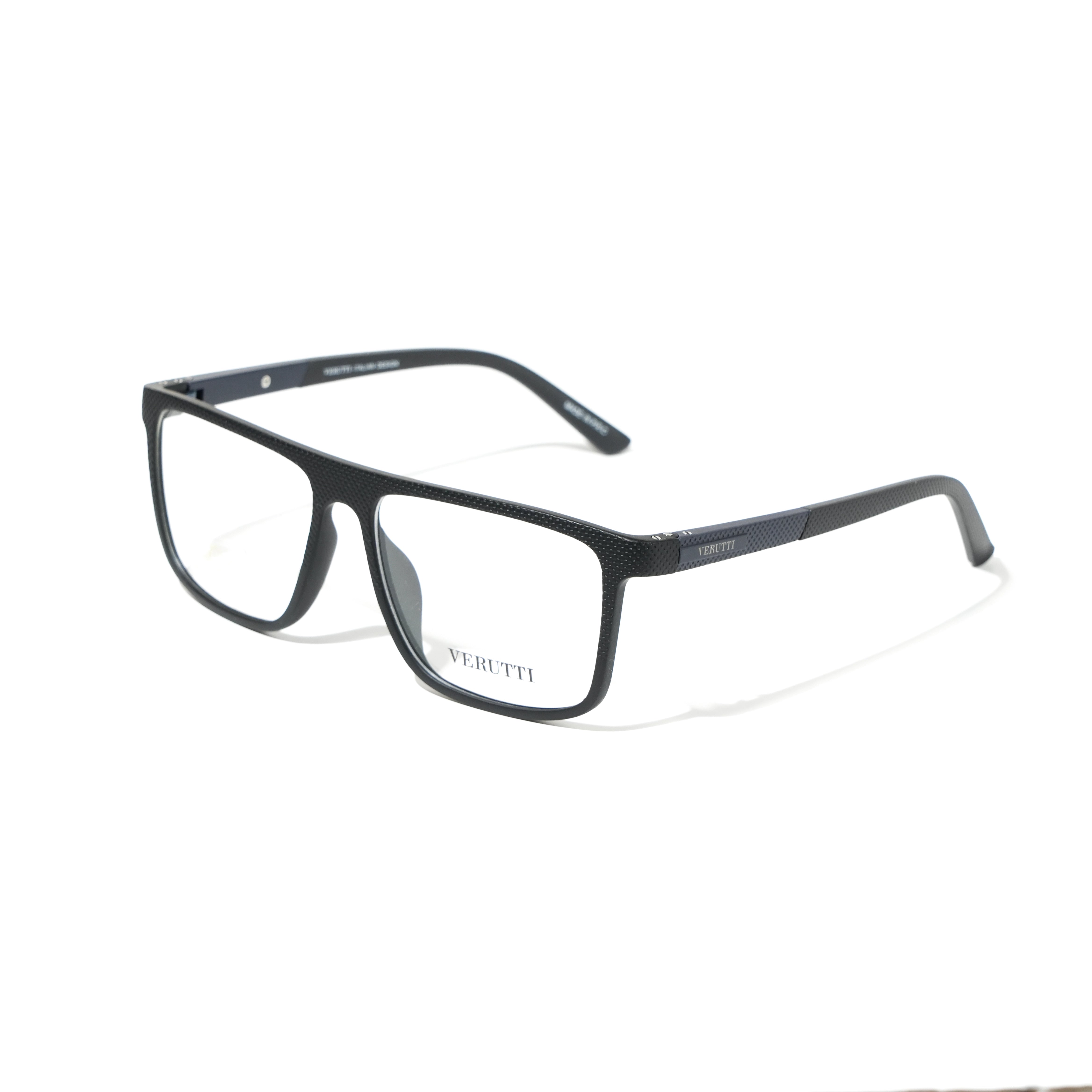 Black optical frame by Italian Brand Verutti, Model 1868