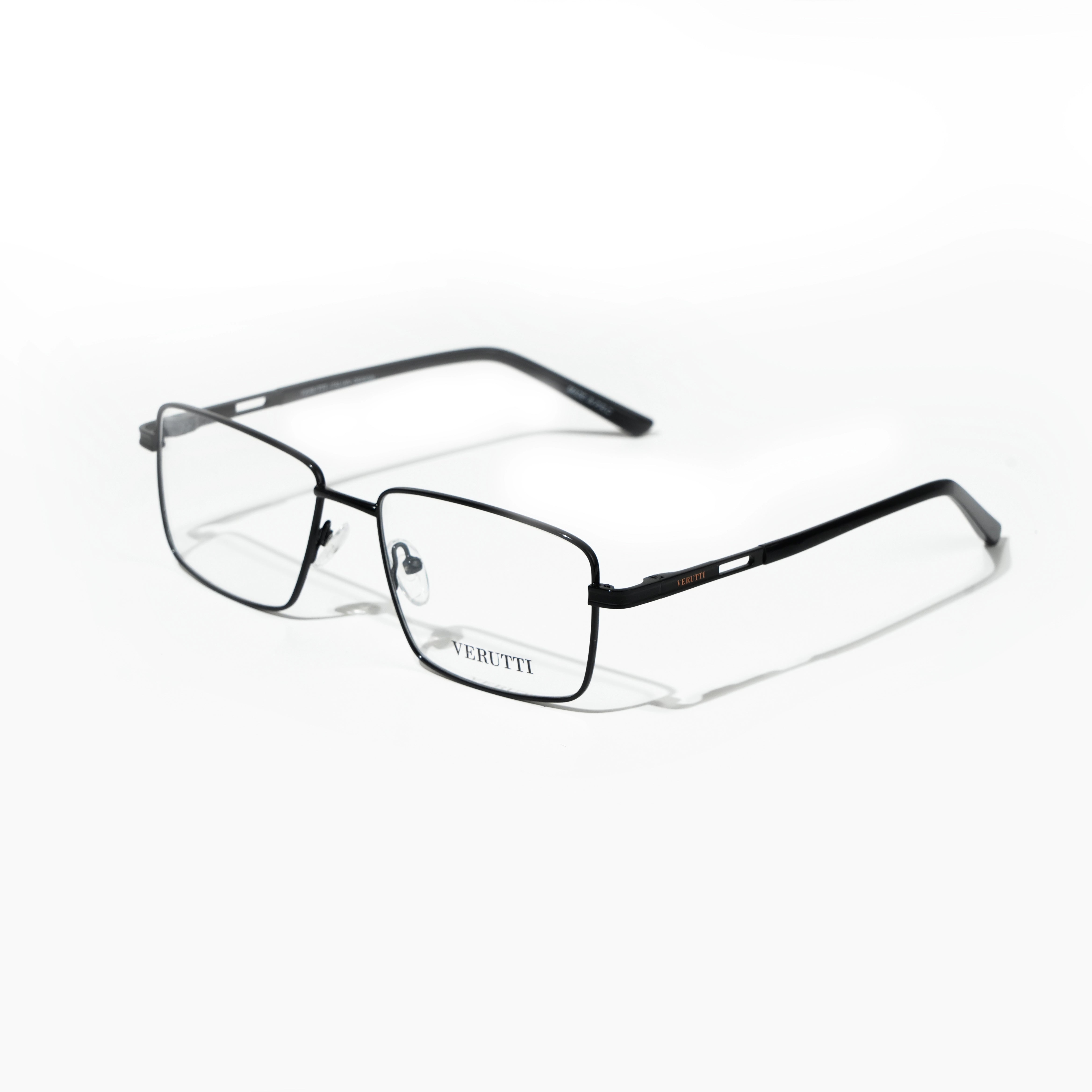 Black optical frame by Italian Brand Verutti, Model 1949