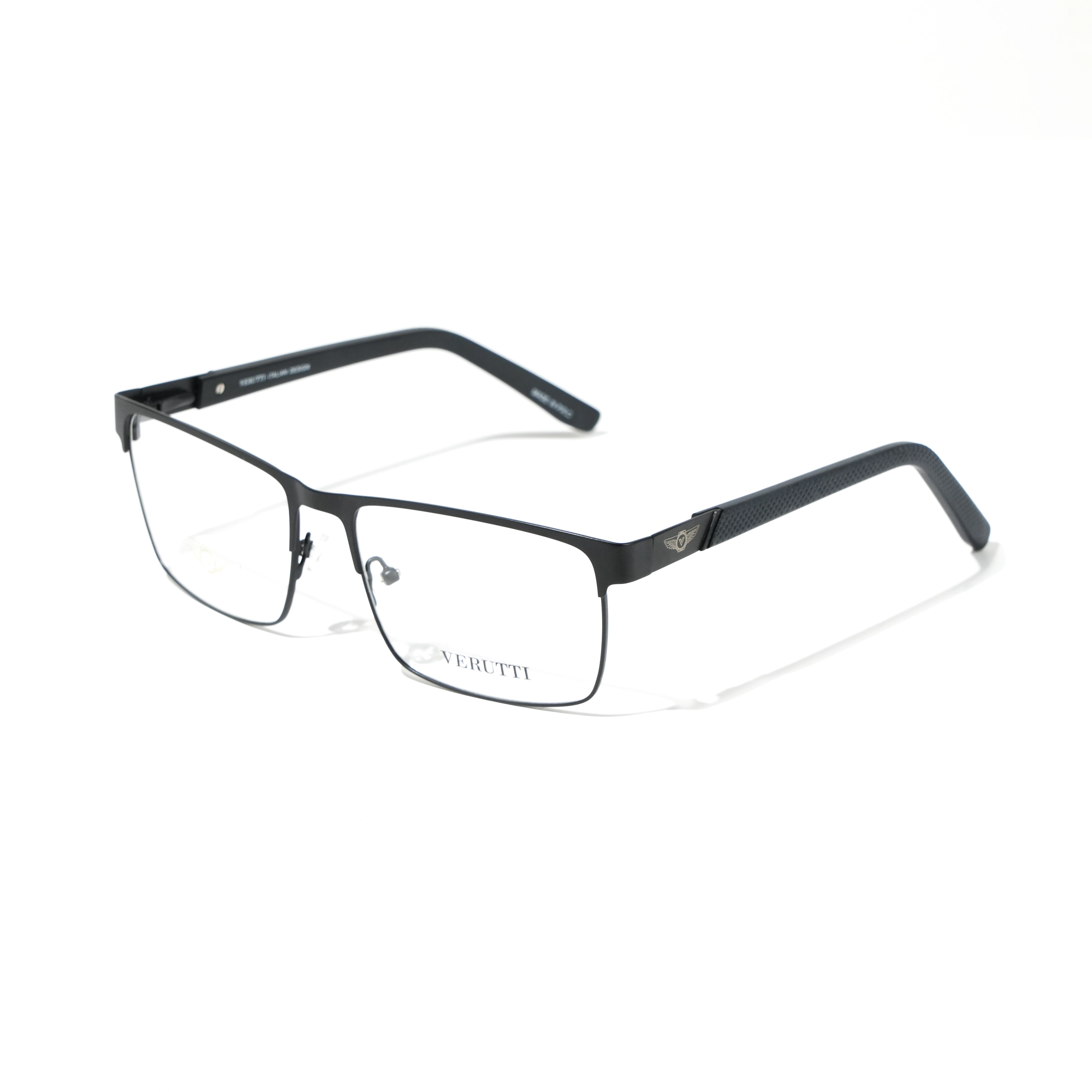 Black optical frame by Italian Brand Verutti, Model 2403