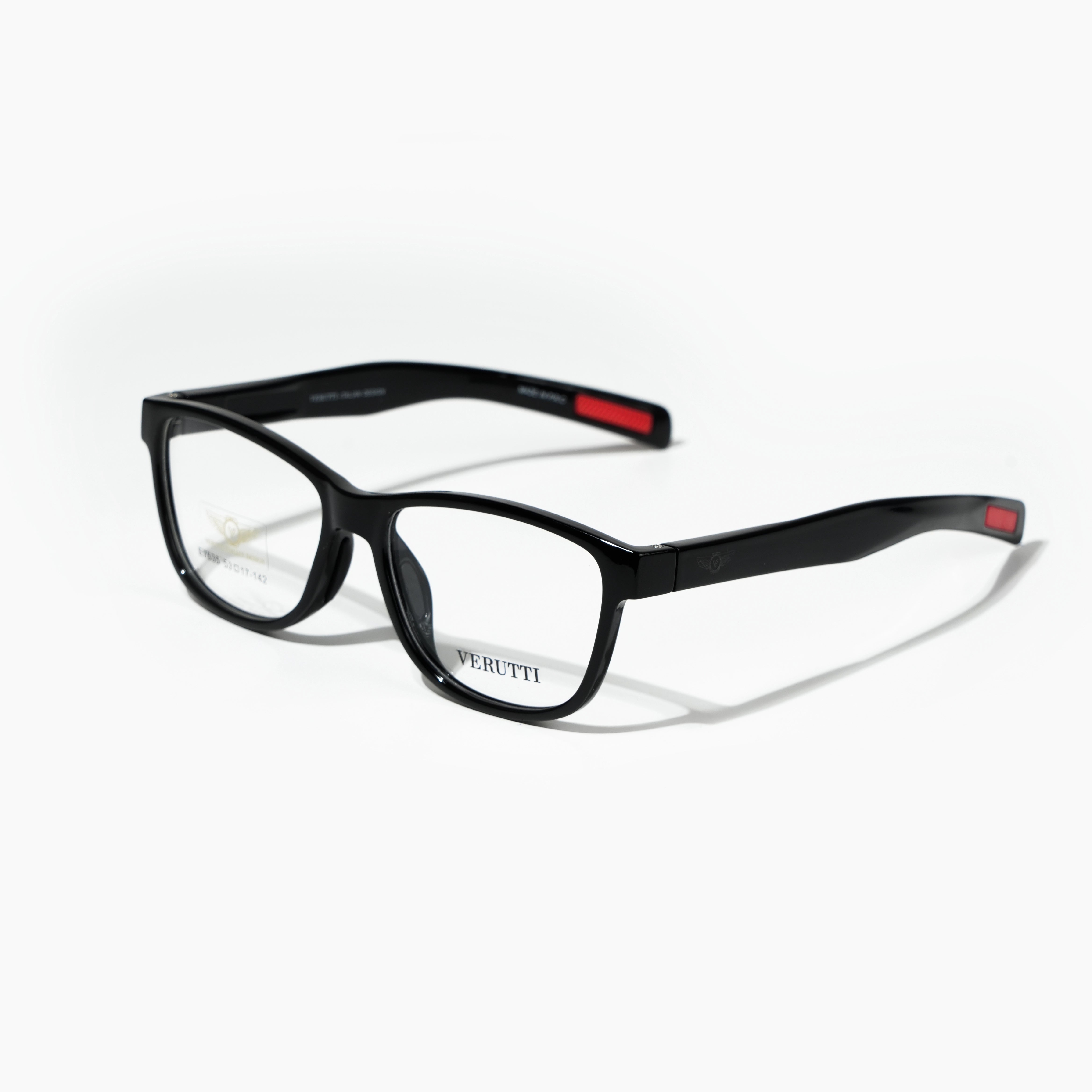 Black optical frame by Italian Brand Verutti, Model E7535