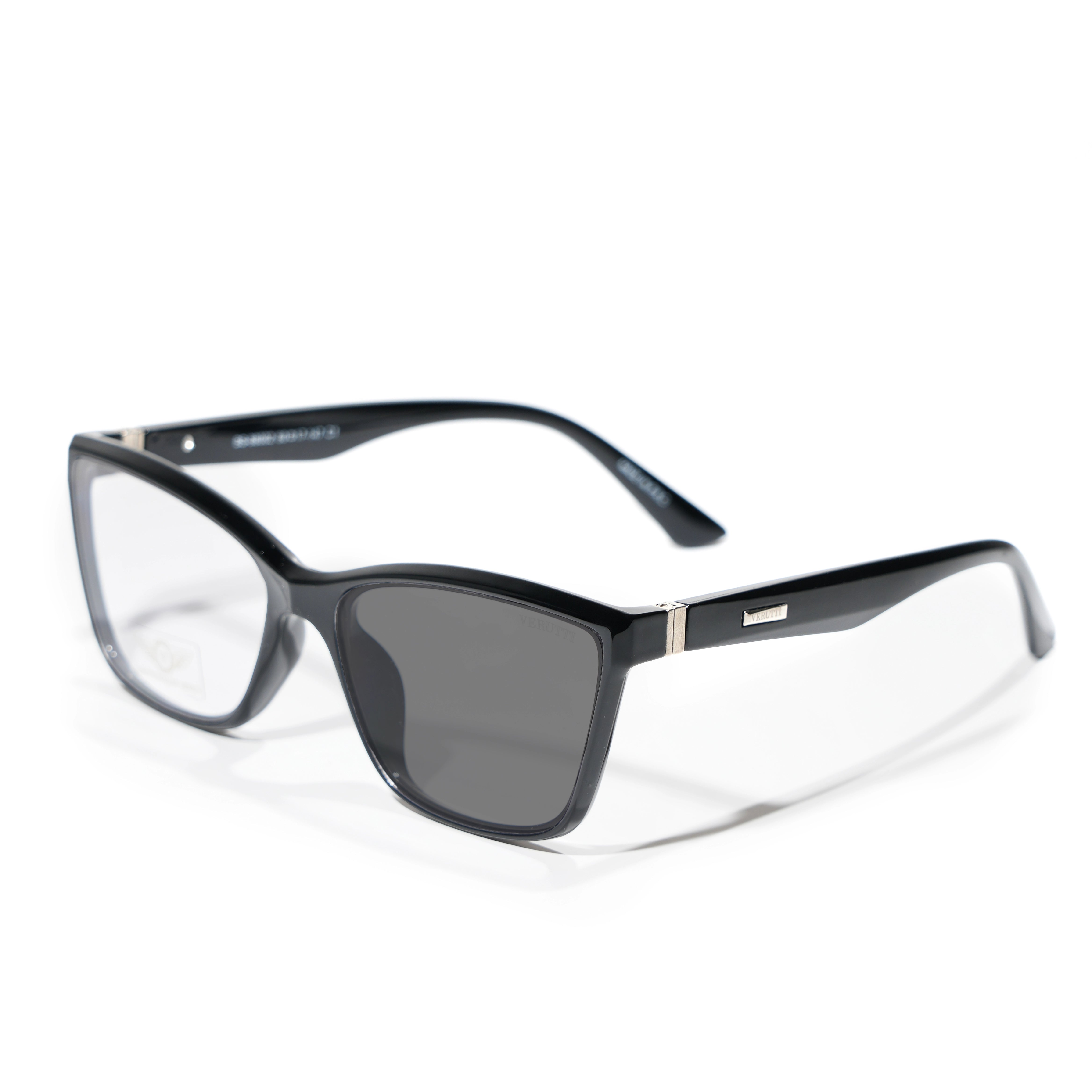 Black Photochromic lenses frame by Italian Brand Verutti, Model BS88002