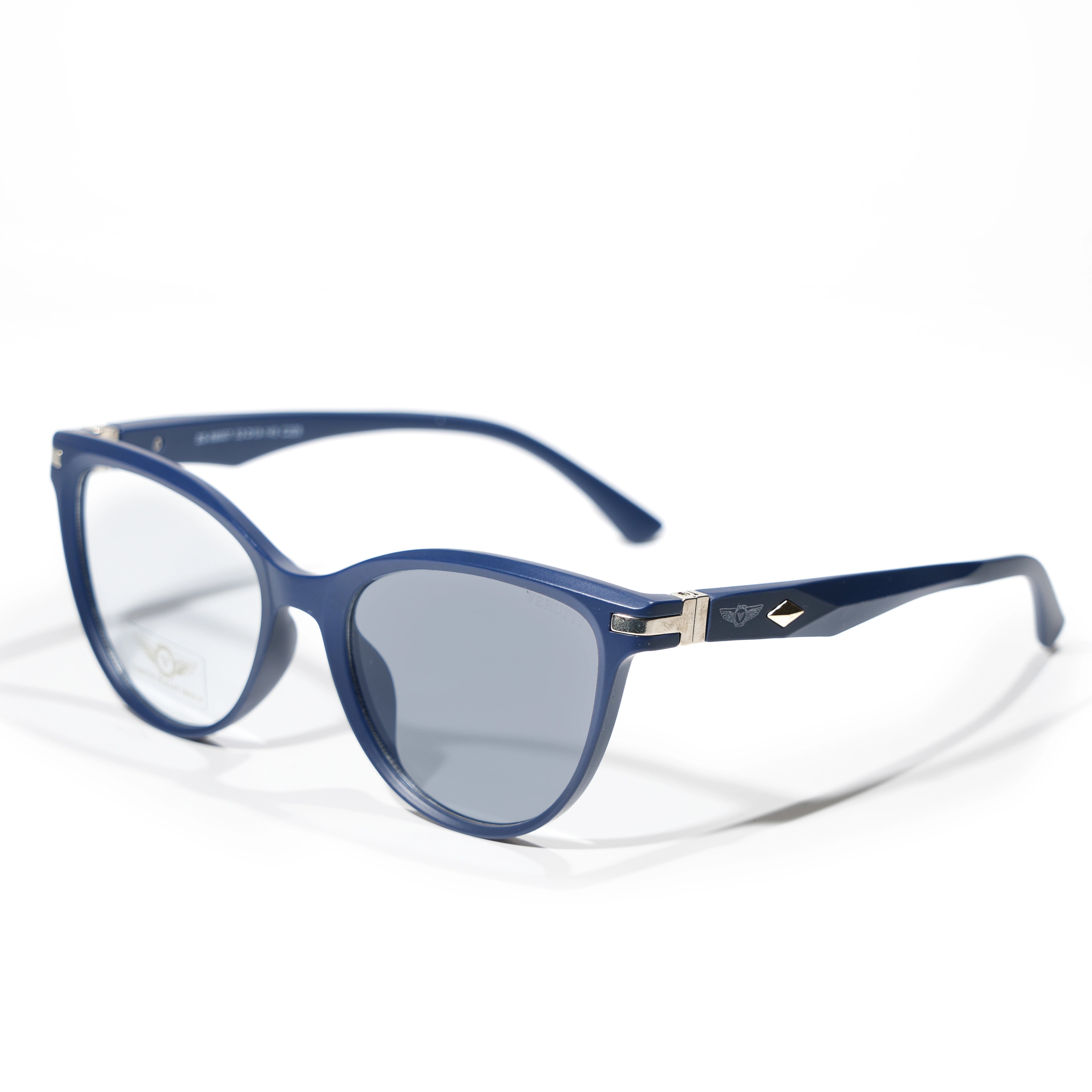 Blue Photochromic lenses frame by Italian Brand Verutti, Model BS88007