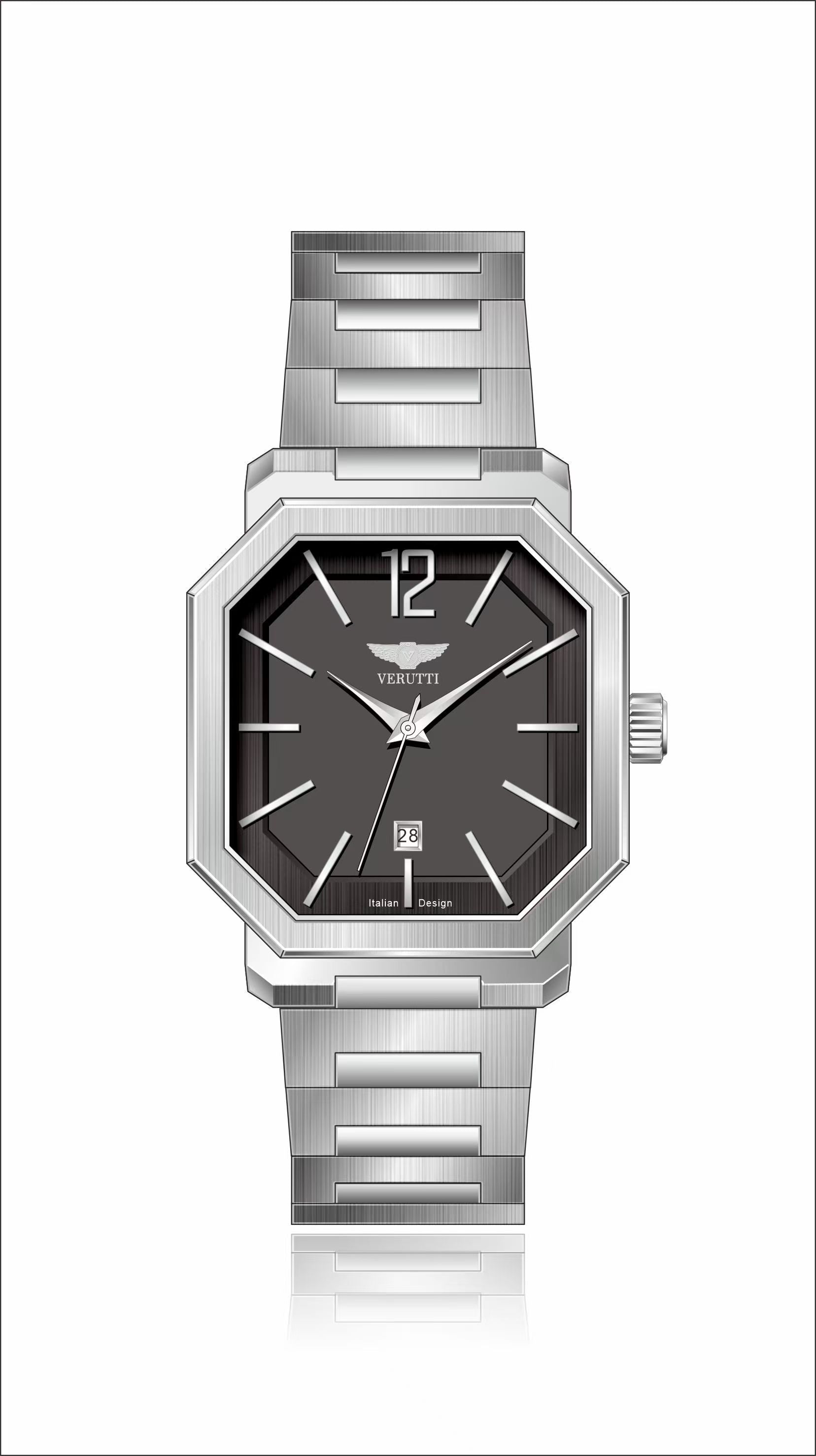 Men's Luxury Watch Verutti VR 1108-01