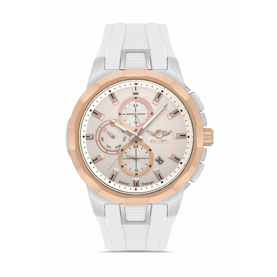 Men’s Luxury Watch – Verutti VR-1013-2  White Luxe Edition