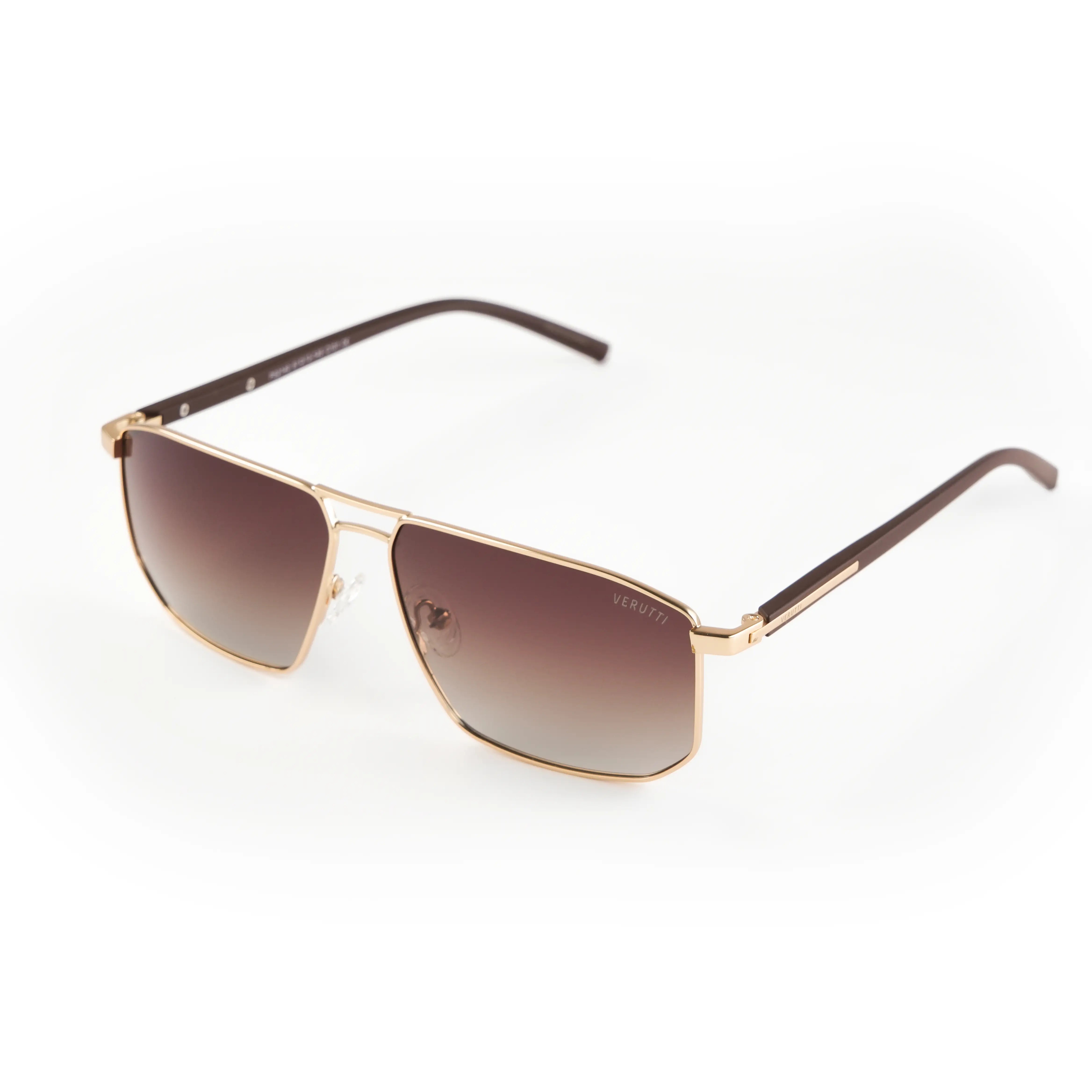 Men’s Luxury Sunglasses Verutti PS2140-C101 – Rectangular Gold
