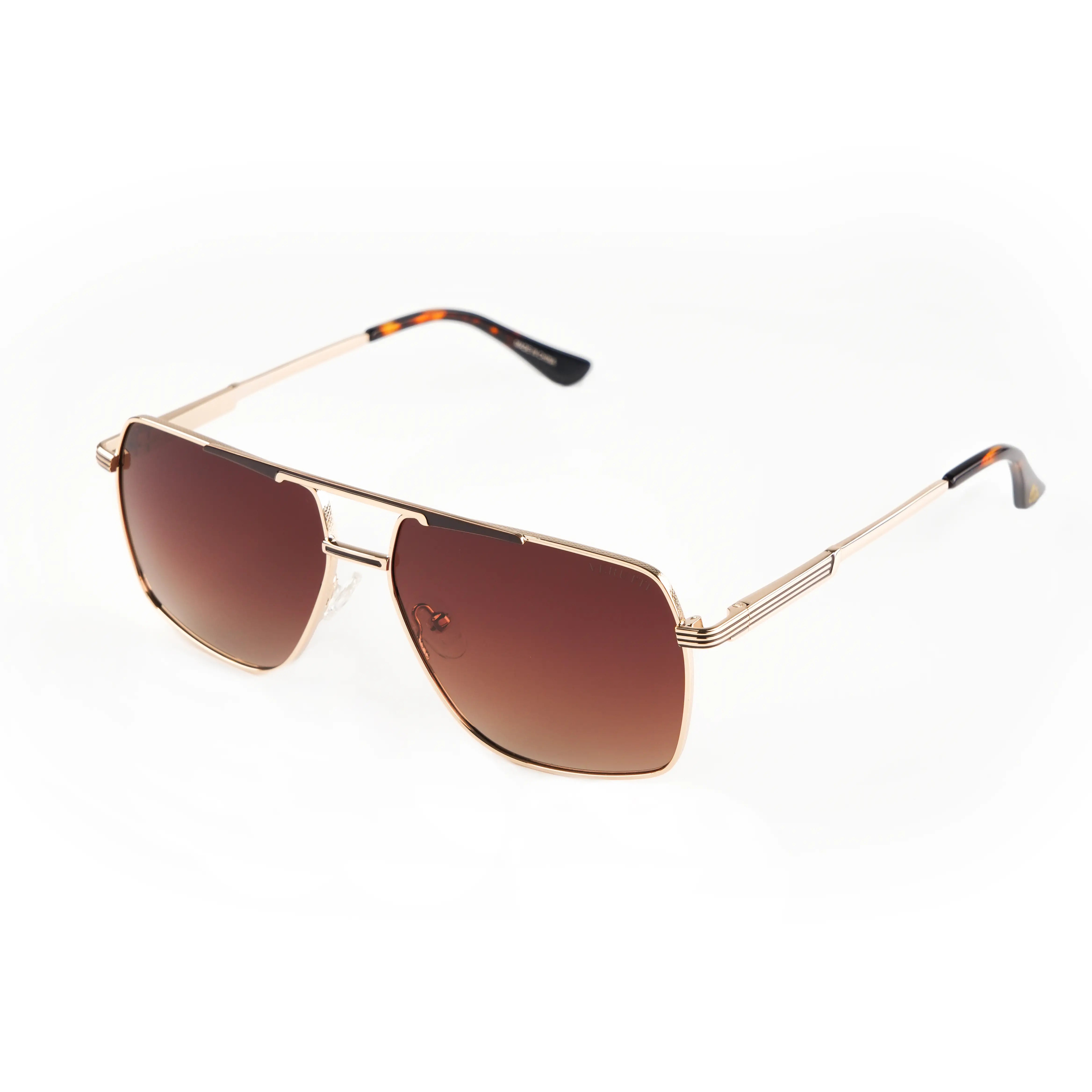 Men’s Luxury Sunglasses Verutti S6614-C1 – Golden Classic