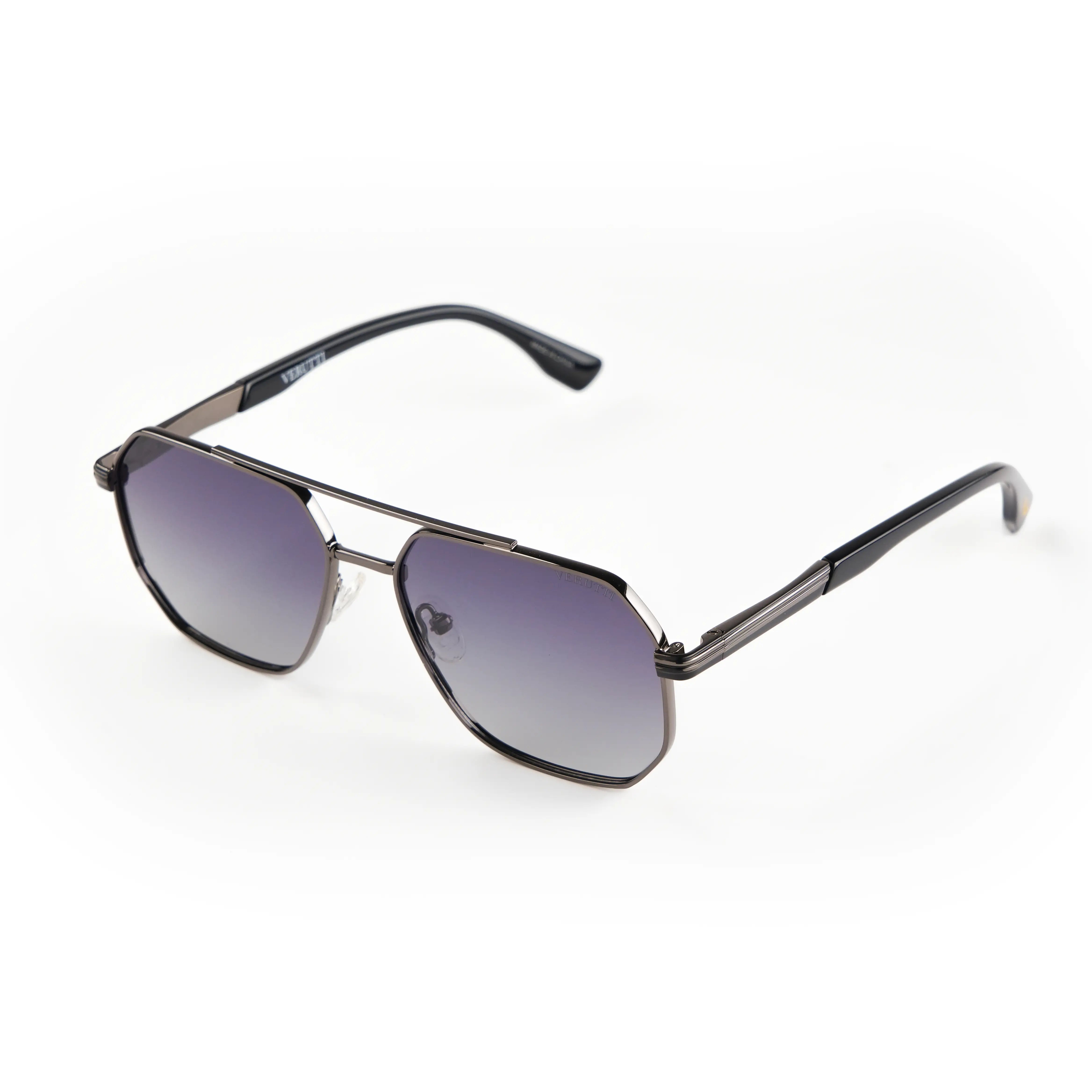 Men’s Luxury Sunglasses Verutti S6617-C3 – Soft Geometric