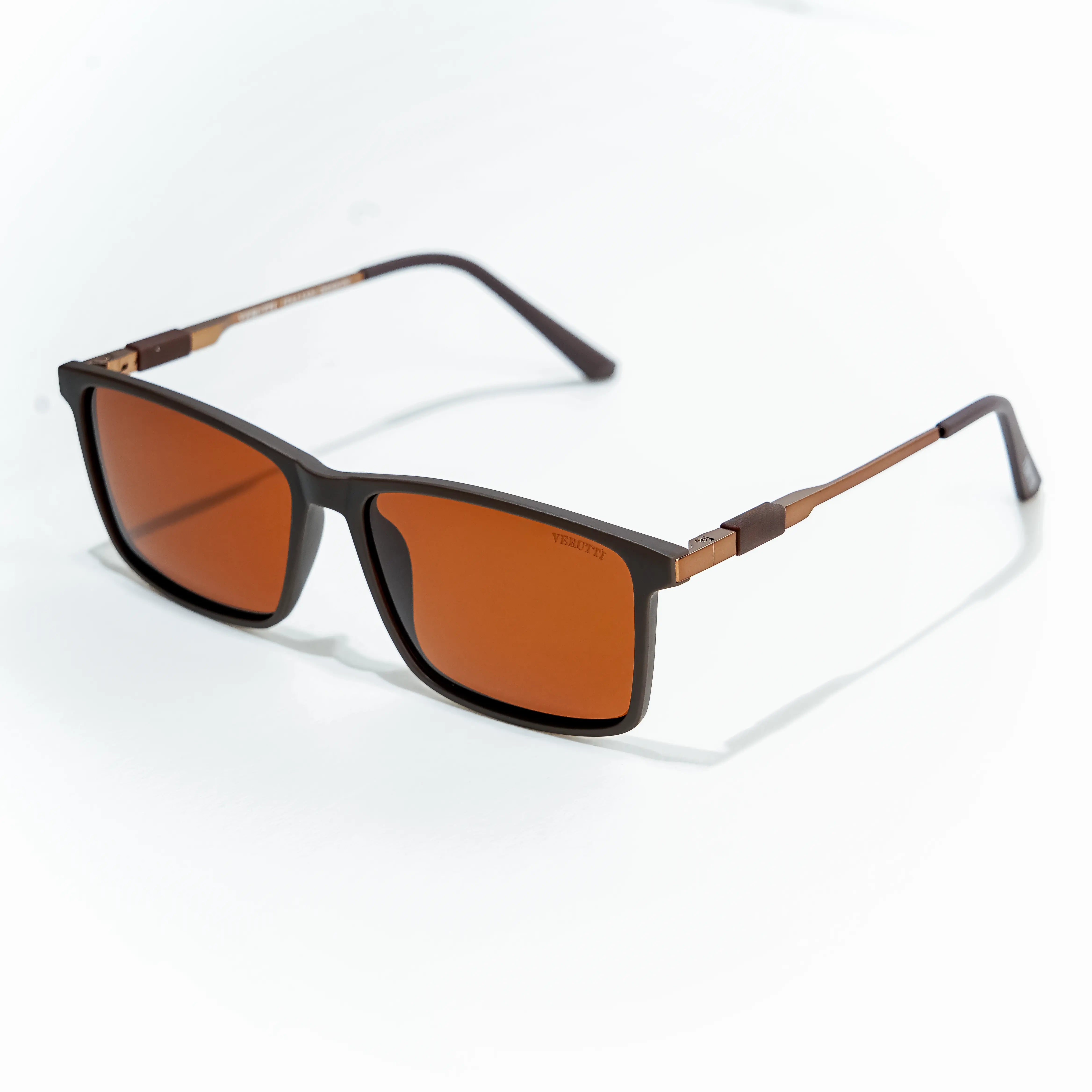 Men’s Luxury Sunglasses Verutti PL489-C3 – Brown