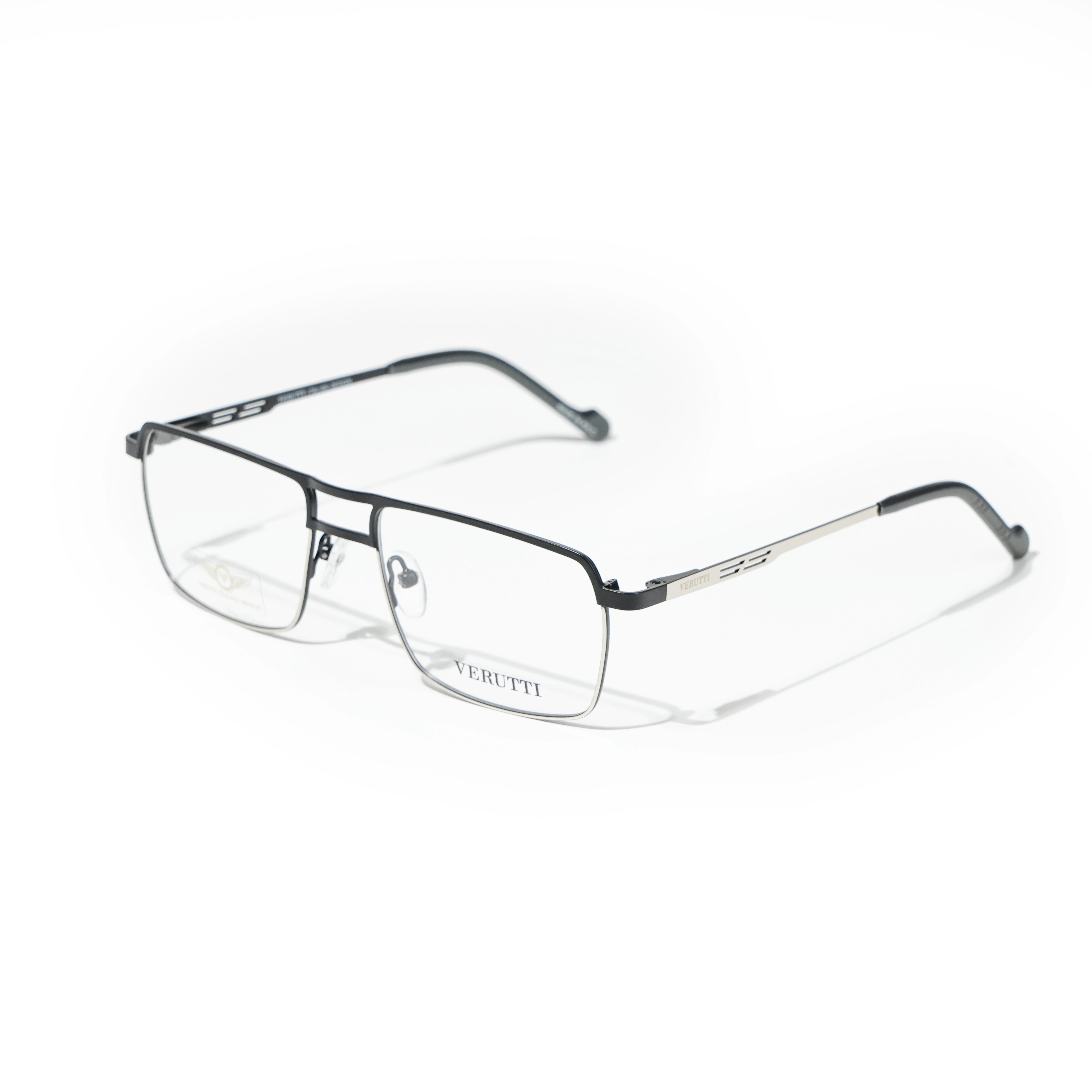 gray optical frame by Italian Brand Verutti, Model 0266
