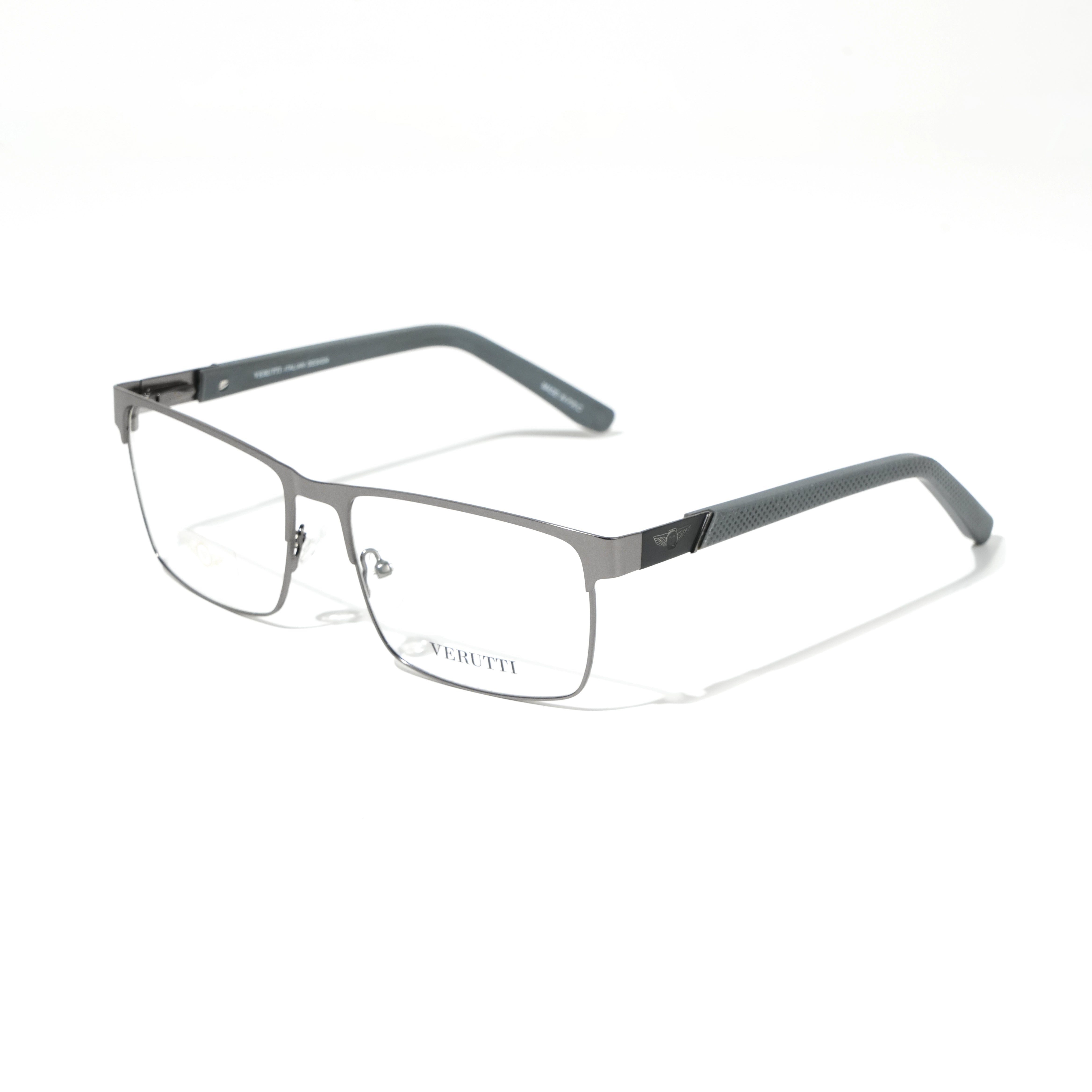 Silver optical frame by Italian Brand Verutti, Model 2403
