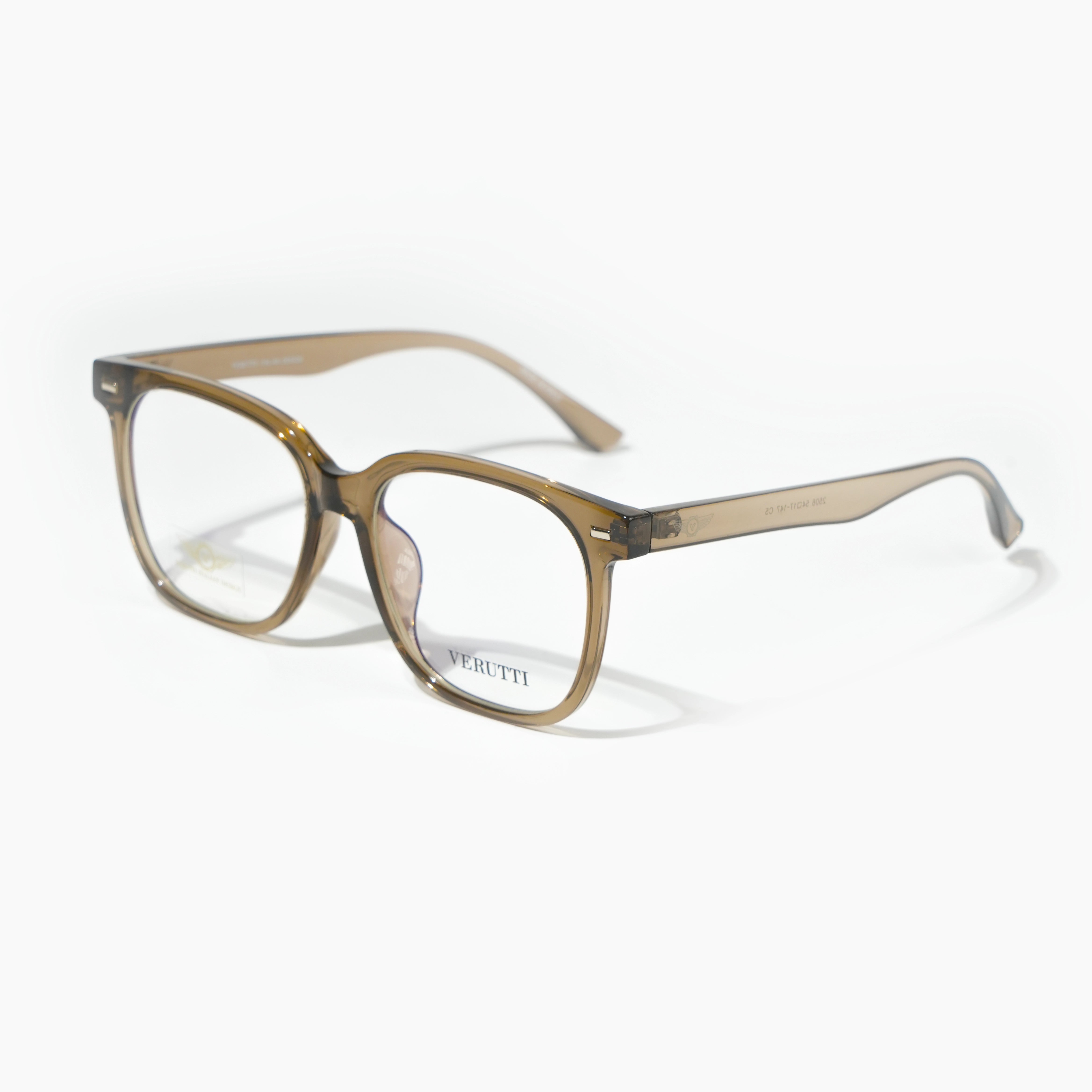 Brown optical frame by Italian Brand Verutti, Model 28003
