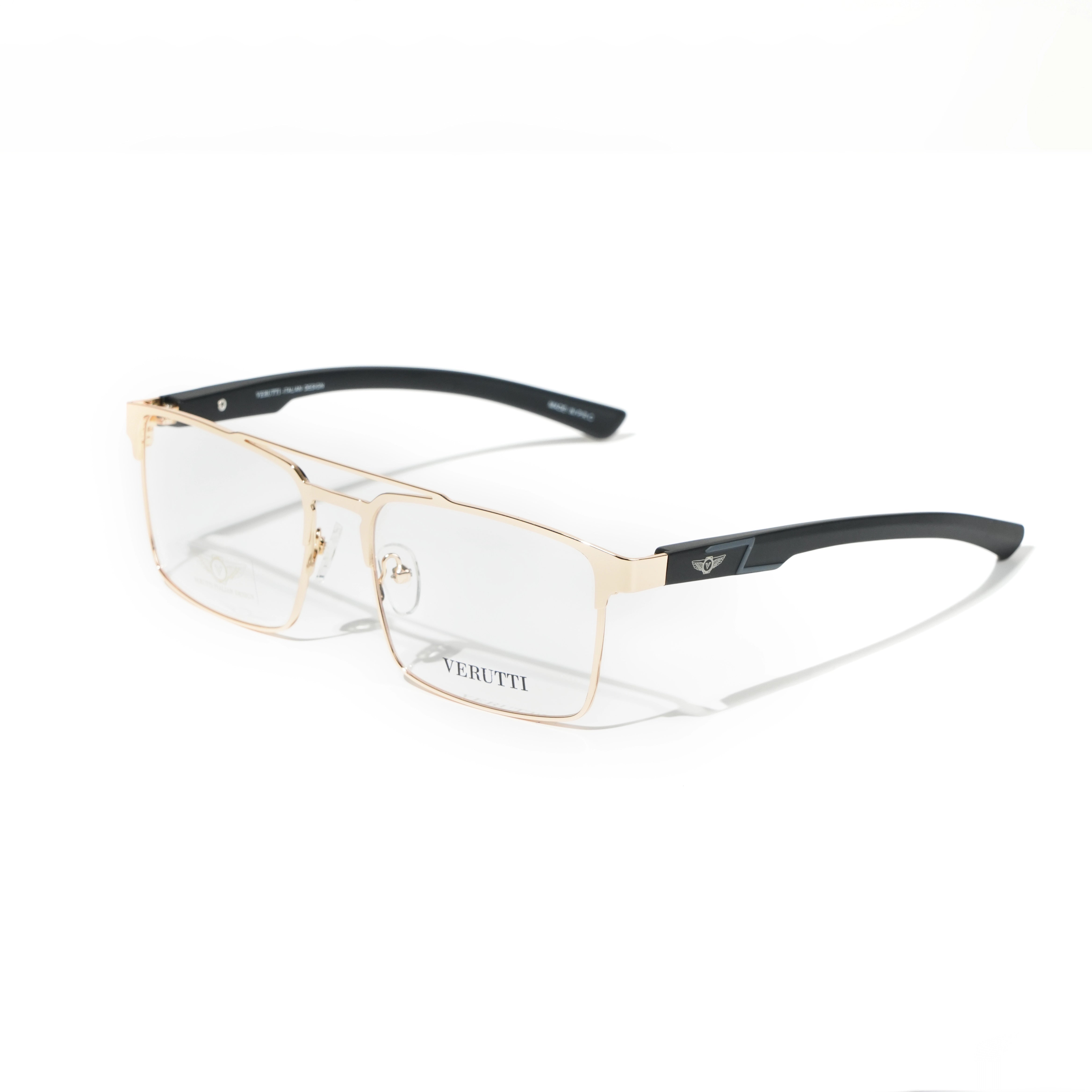 Gold optical frame by Italian Brand Verutti, Model GZ0220A
