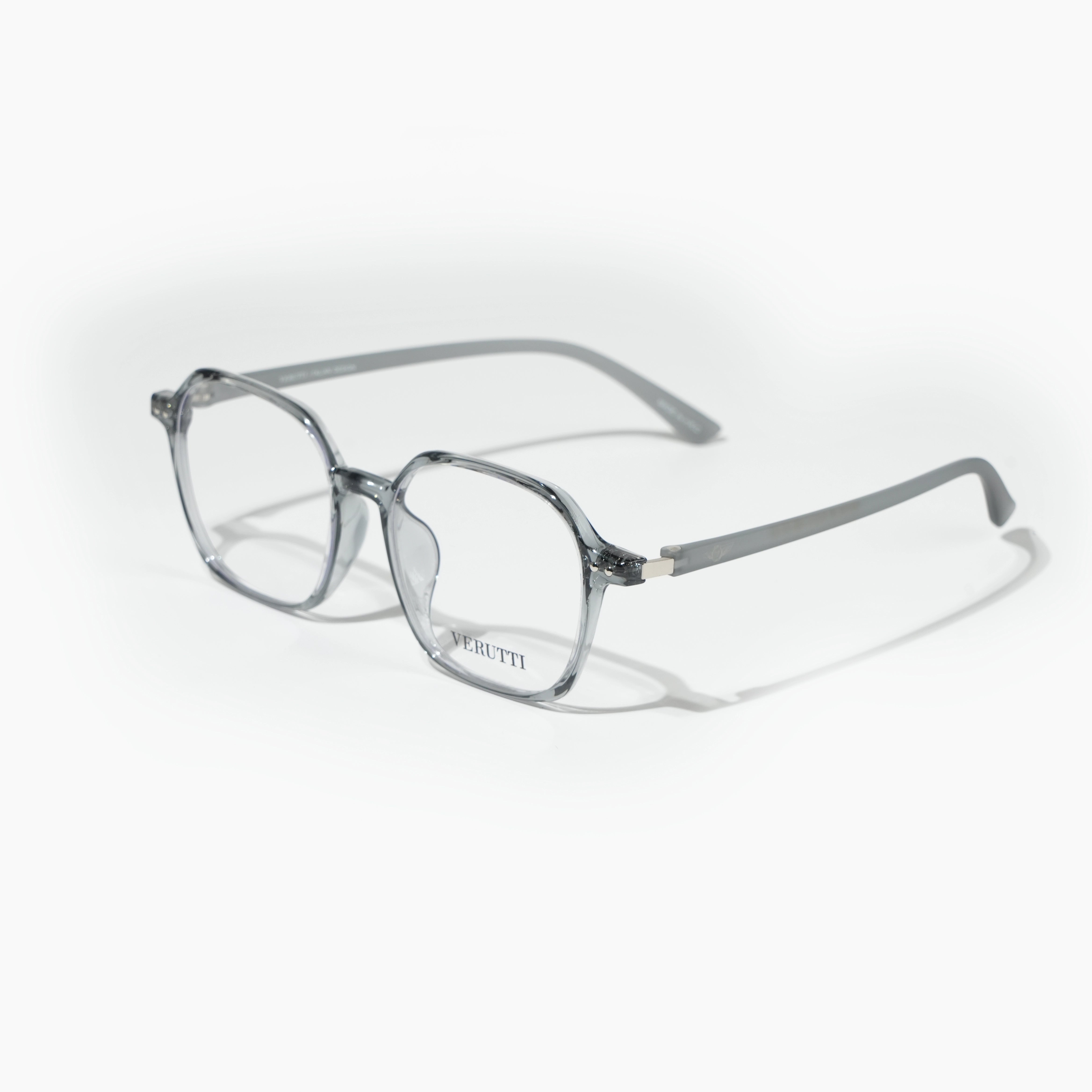 Gray optical frame by Italian Brand Verutti, Model TR1319
