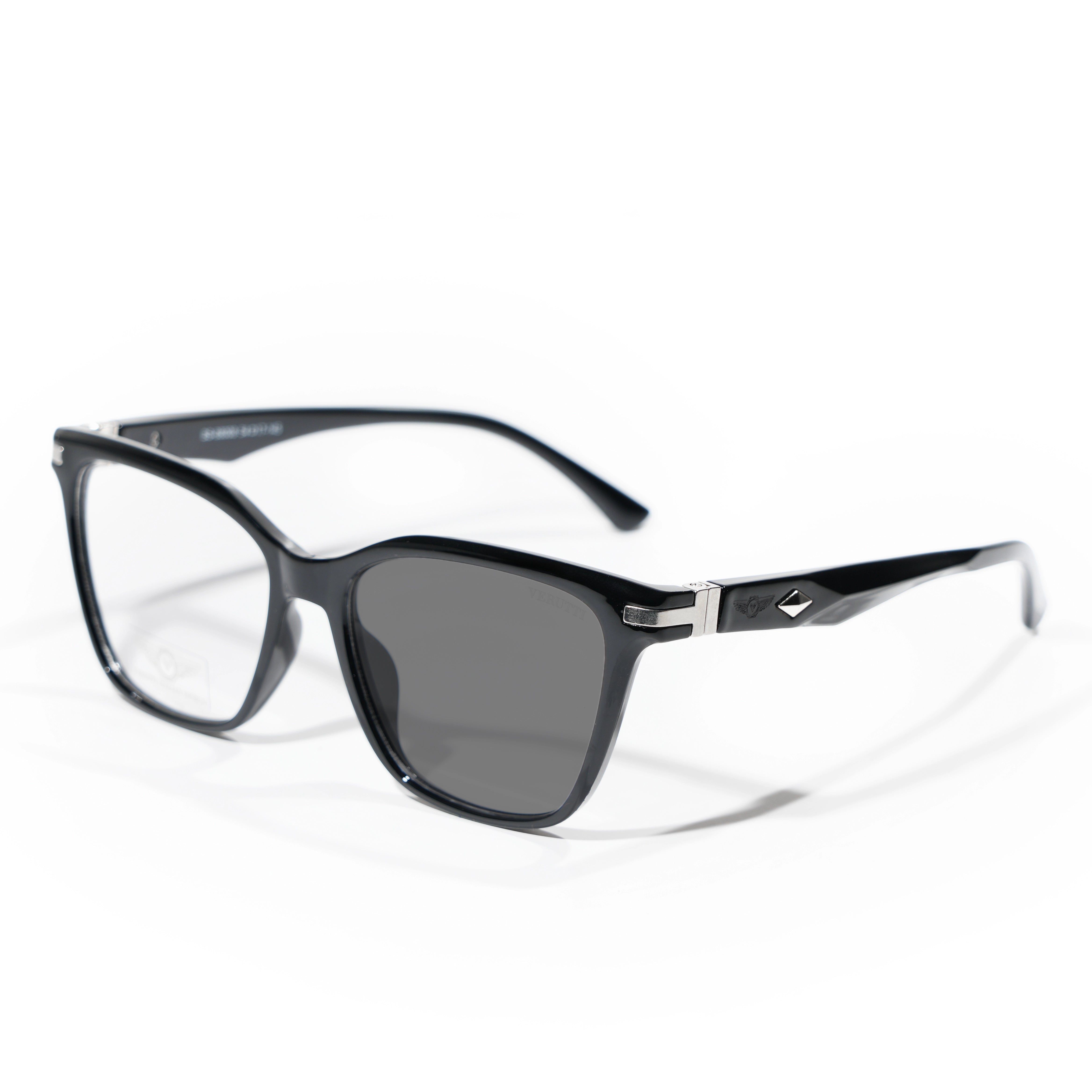 Black Photochromic lenses frame by Italian Brand Verutti, Model BS88008

