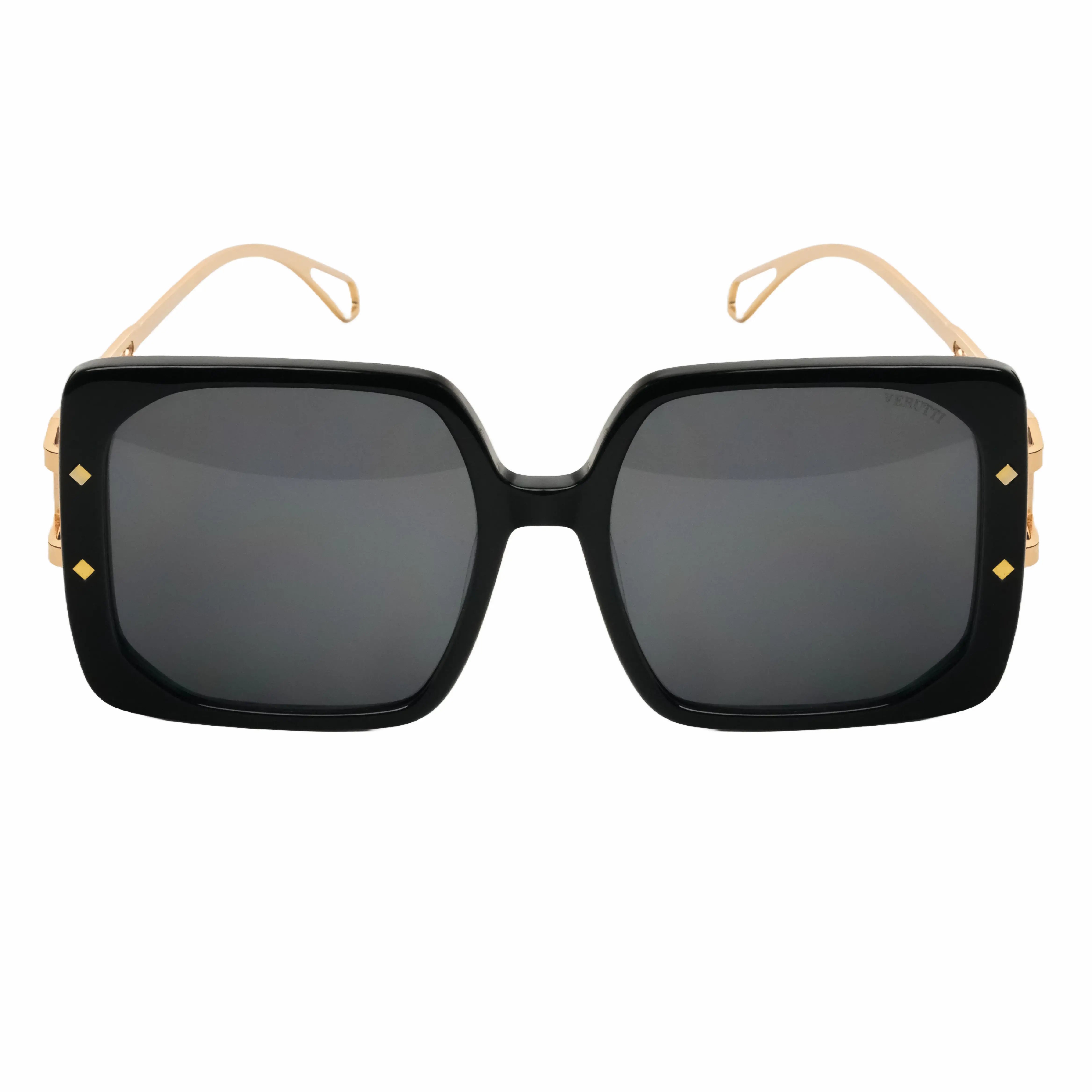 Women's Sunglasses with gold Frame by Italian Brand Verutti, Model AT8604
