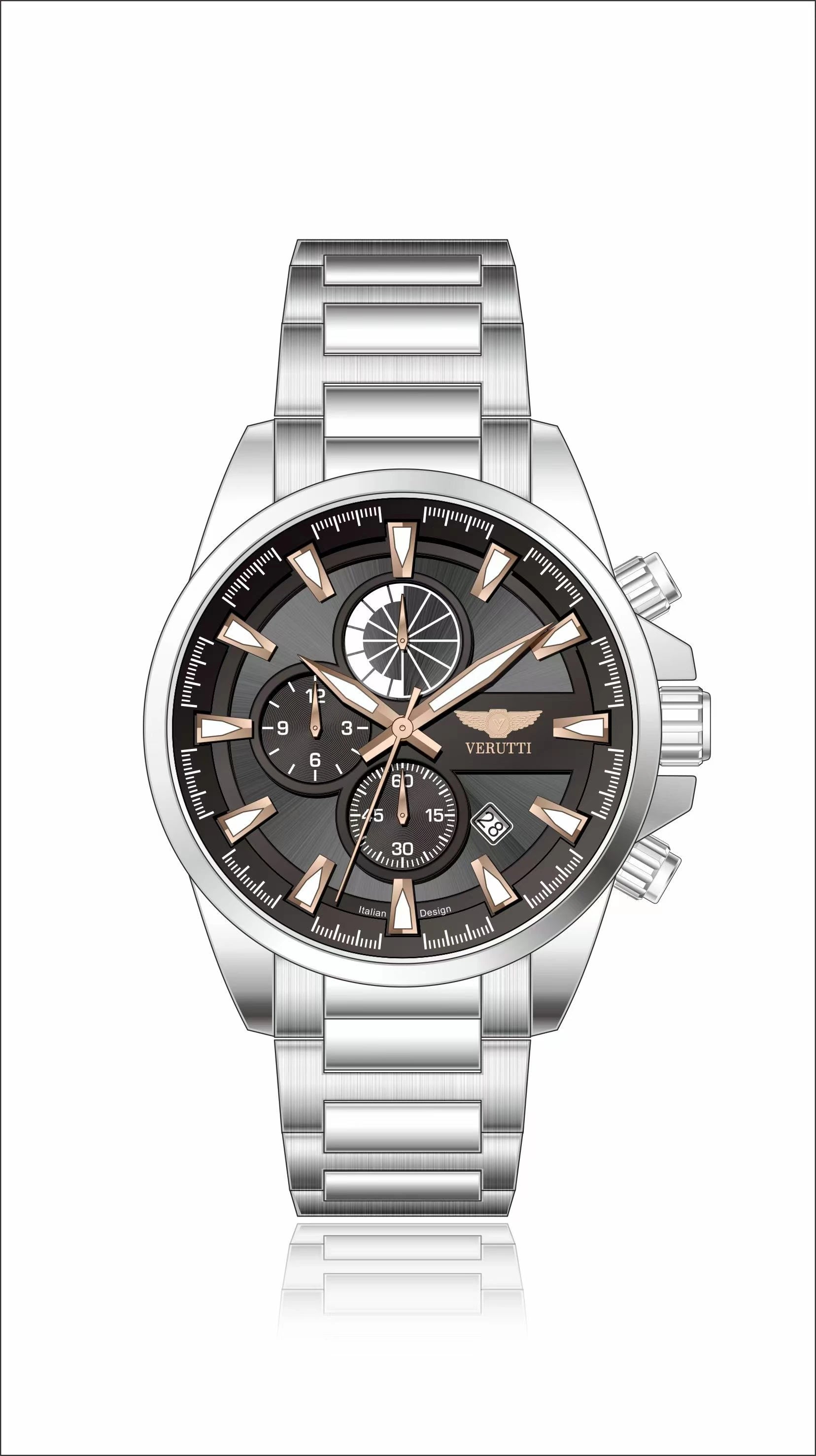 Men's Luxury Watch Verutti VR 1115-02